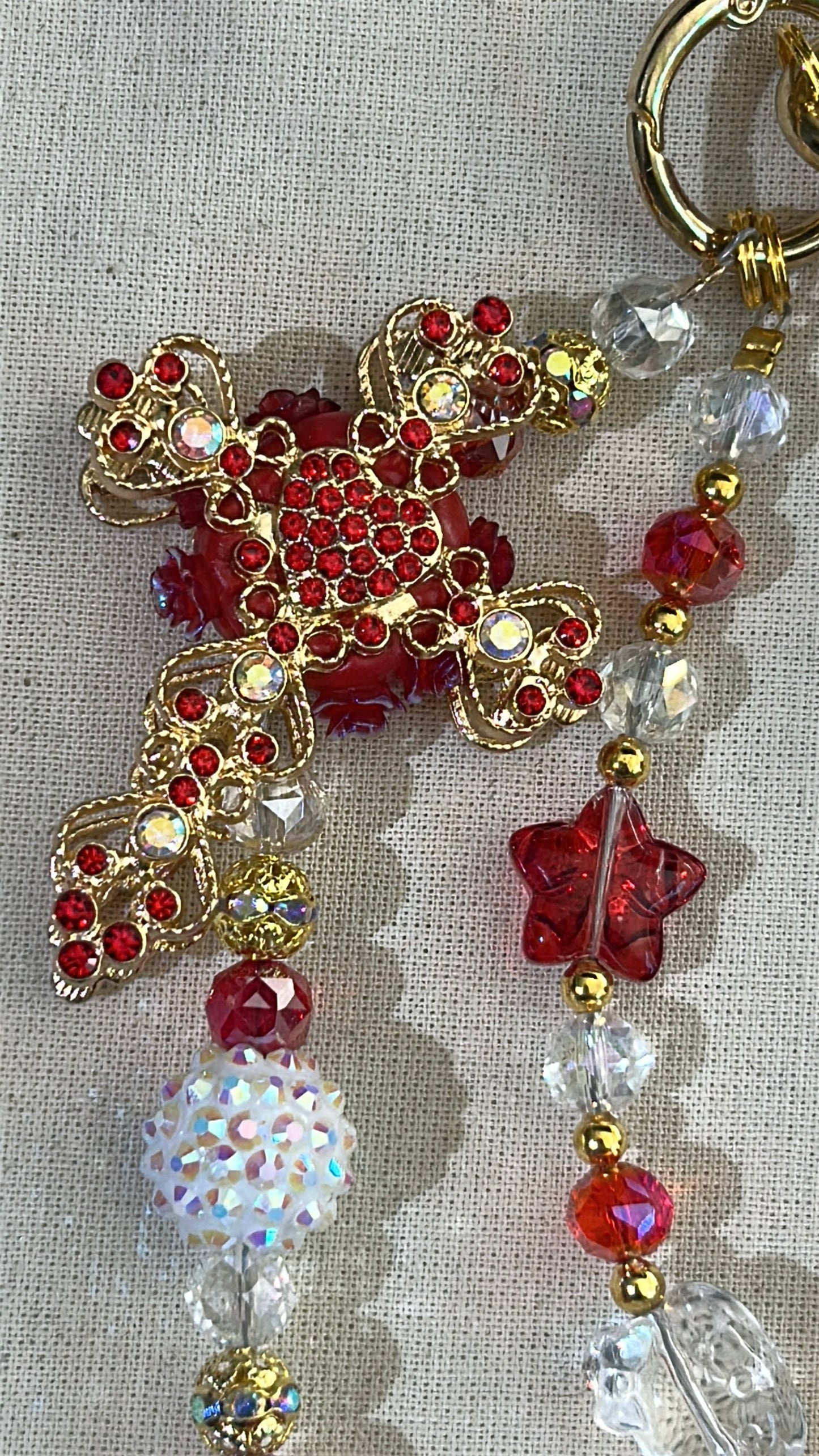 Ruby Reverie Bag Charm