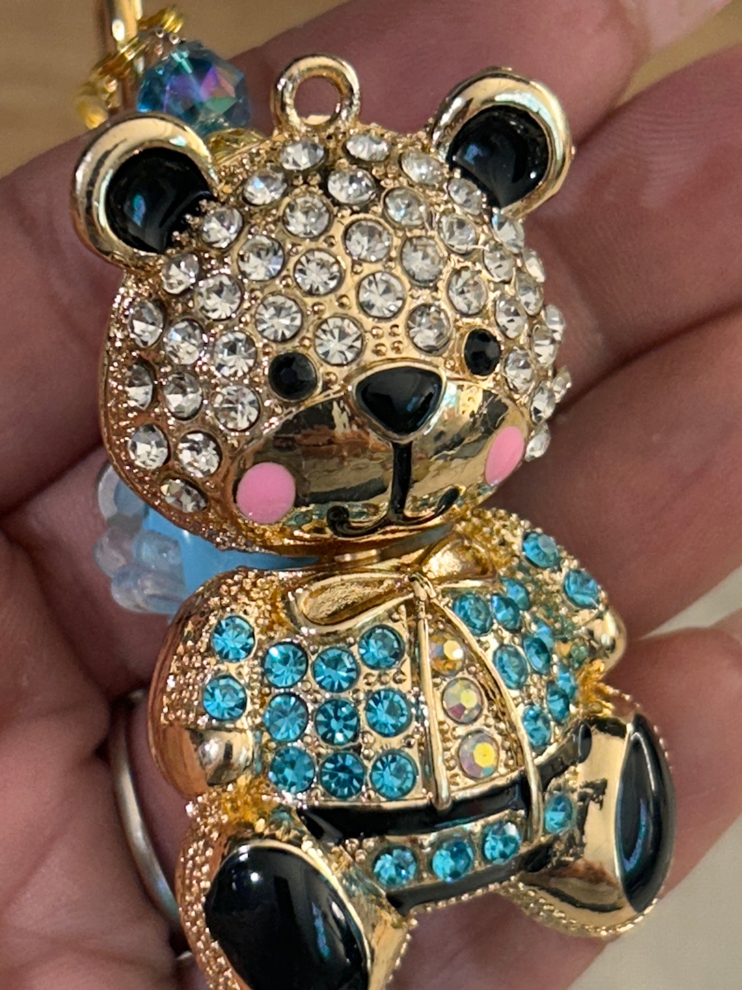 ✨ Starlight Teddy Bag Charm