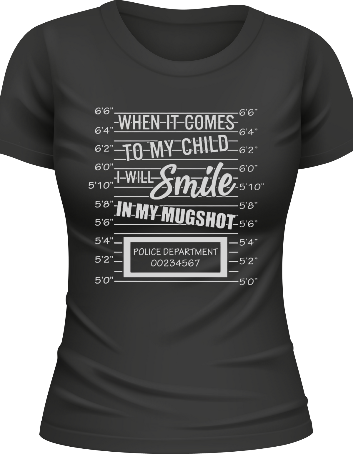 Smile in My Mugshot Tee