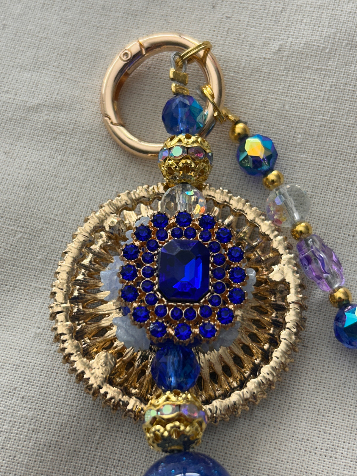 🧿 Sapphire Guardian - Bag Charm