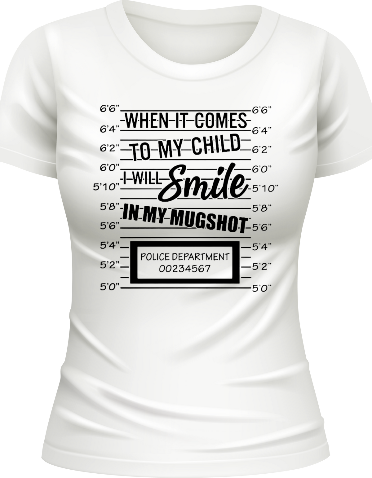 Smile in My Mugshot Tee
