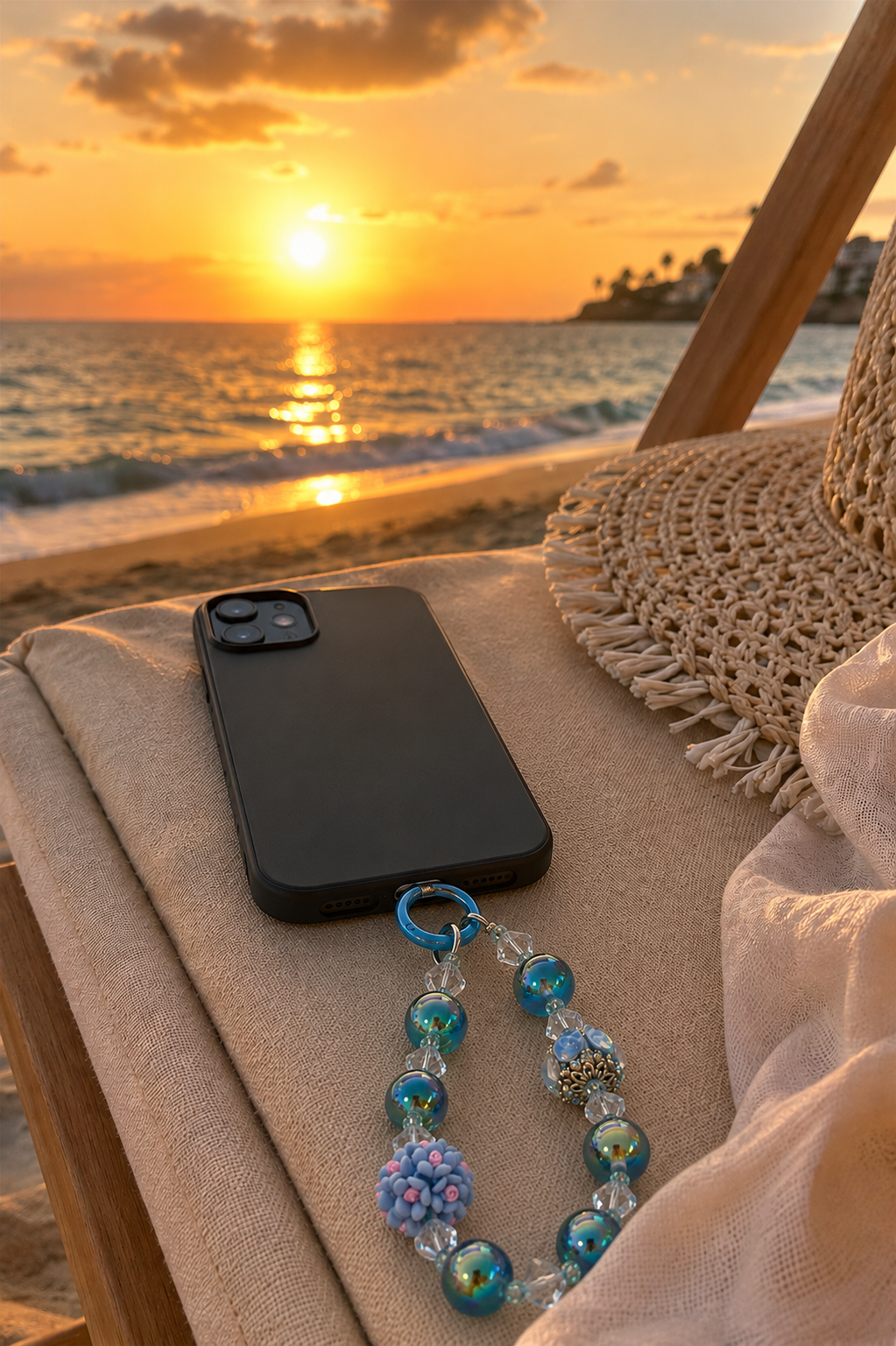 🌊 Ocean Kiss - Phone Charm
