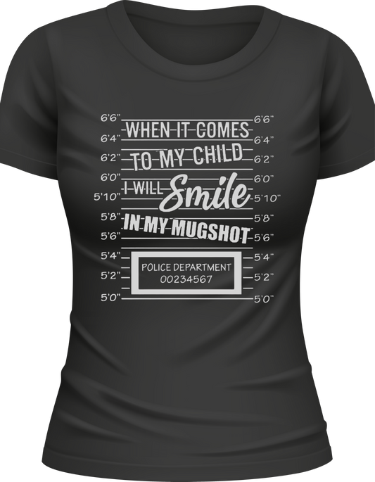 Smile in My Mugshot Tee
